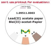Lead(II)acetate paper roll L 4.8&#160;m, MQuant&#174;