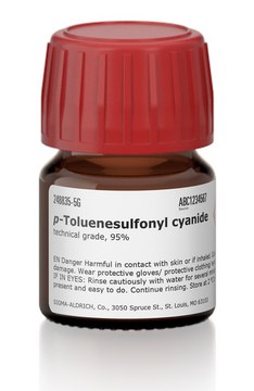 サクニャンページ p-Toluenesulfonyl cyanide technical grade, 95 Tosyl cyanide