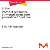 PAMAM dendrimer, ethylenediamine core, generation 6.5 solution 5 wt. % in methanol