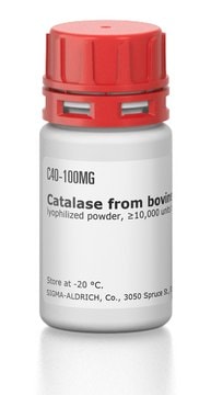 Catalase from bovine liver lyophilized powder, &#8805;10,000&#160;units/mg protein