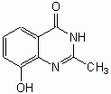 PARP Inhibitor VI, NU1025 The PARP Inhibitor VI, NU1025, also referenced under CAS 90417-38-2, controls the biological activity of PARP. This small molecule/inhibitor is primarily used for Cell Structure applications.