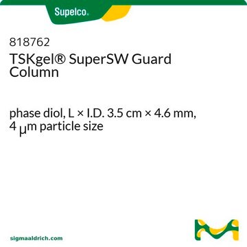 TSKgel&#174; SuperSW Guard Column phase diol, L × I.D. 3.5&#160;cm × 4.6&#160;mm, 4&#160;&#956;m particle size