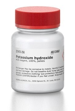 アプソリュ レクストレ 3種 Potassium hydroxide ACS reagent, = 85 , pellets 1310-58-3