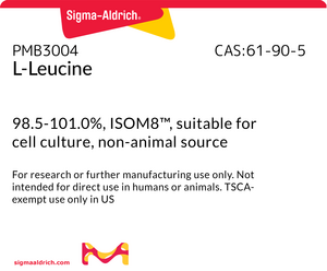 L-亮氨酸 98.5-101%, ISOM8™, suitable for cell culture, from non-animal source