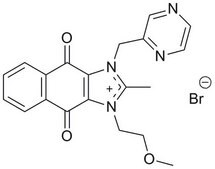 Survivin Inhibitor, YM155 The Survivin Inhibitor, YM155, also referenced under CAS 781661-94-7, controls the biological activity of Survivin.