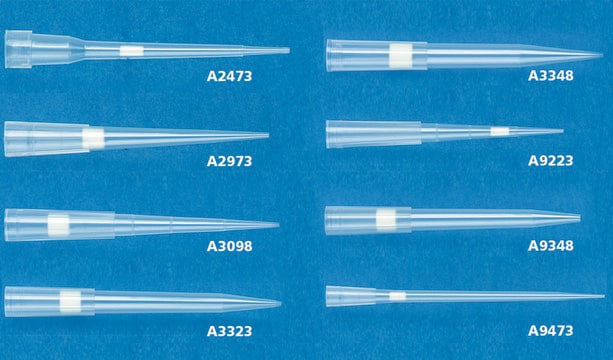 ART&#174; self-sealing barrier pipette tips ART 500, volume range 50-500&#160;&#956;L, sterile