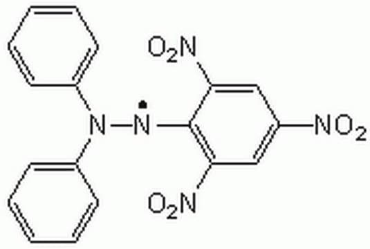 DPPH, Free Radical DPPH, Free Radical, CAS 1898-66-4, is a cell-permeable, stable free radical that acts as a hydrogen radical scavenger.