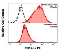 Monoclonal Anti-CD140a-PE antibody produced in mouse clone 16A1, purified immunoglobulin, buffered aqueous solution