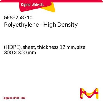 Polyethylene - High Density (HDPE), sheet, thickness 12&#160;mm, size 300 × 300&#160;mm