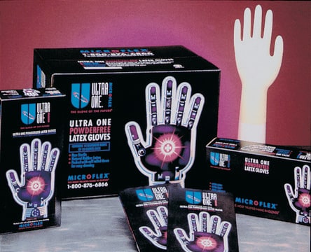 Microflex&#174; ULTRA ONE&#174; powder-free latex gloves size 8&#8209;8.5 L