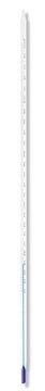 Immersion Thermometer temp. range 20—500 °C, blue, liquid, Partial Immersion, L 15.375&#160;in.