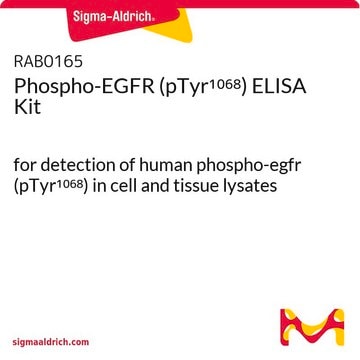 磷酸EGFR（pTyr1068)ELISA试剂盒 for detection of human phospho-egfr (pTyr1068) in cell and tissue lysates