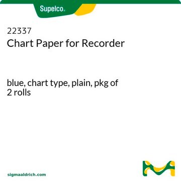 记录仪的图纸 blue, chart type, plain, pkg of 2&#160;rolls