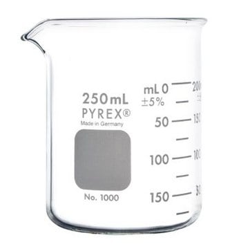 PYREX&#174; Griffin beakers Low form, capacity 250&#160;mL