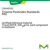 三嗪类农药标准品混标 CRM certified reference material, TraceCERT®, 100 μg/mL each component in methanol