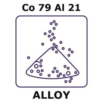 Cobalt-aluminum alloy, Co79Al21 powder, 150micron max. particle size, alloy pre-cursor, 100g