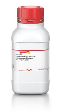Chromium(III) potassium sulfate dodecahydrate Chrome alum
