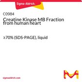 肌酸激酶 MB 组分 来源于人类心脏 ≥70% (SDS-PAGE), liquid