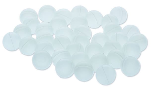 Julabo&#174; bath accessories hollow polyproplylene balls, diam. 20 mm, for use in Julabo CORIO and Pura water baths, pack of 1000&#160;pieces