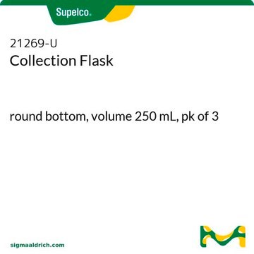 收集烧瓶 round bottom, volume 250&#160;mL, pk of 3