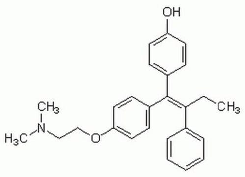 (Z)-4-羟基-三苯氧胺，大包装 A cell-permeable, active metabolite of Tamoxifen that acts as a potent inhibitor of PKC. It is more potent than the parent compound and inhibits PKC by modifying its catalytic domain.