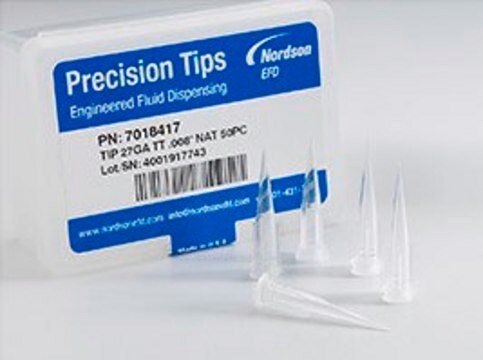 Tapered dispensing tips 27G, 0.50″, 50/box