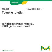 甲苯 溶液 certified reference material, 5000 μg/mL in methanol