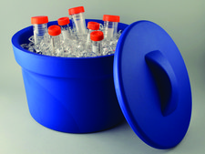 Magic Touch 2™ ice bucket with lid capacity 2.5 L, blue, pack of 1 ea