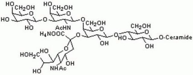 Ganglioside GM1, Ammonium Salt, Bovine Brain Monosialoganglioside extracted from bovine brain.