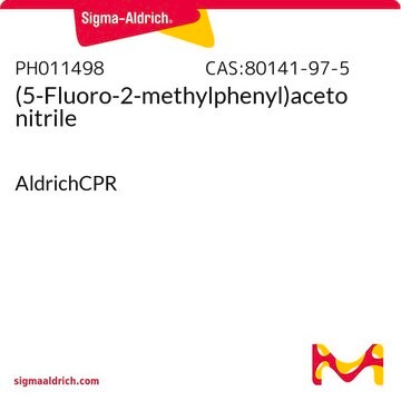 (5-Fluoro-2-methylphenyl)acetonitrile AldrichCPR