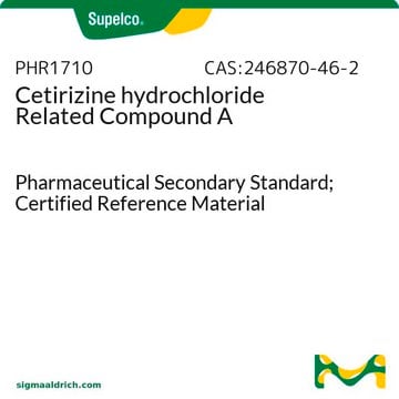 盐酸西替利嗪相关化合物A Pharmaceutical Secondary Standard; Certified Reference Material