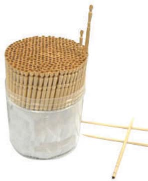Toothpick, kokeshi-style case of 250&#160;ea