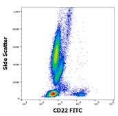 Monoclonal Anti-CD22 FITC produced in mouse
