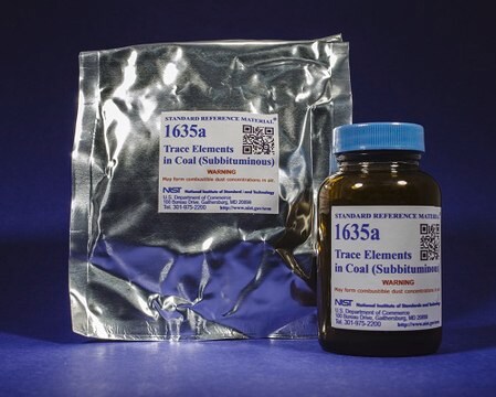 Trace elements in coal (sub-bituminous) NIST&#174; SRM&#174; 1635a