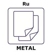 钌 Ruthenium, bar, 25mm x 2mm x 2mm, 99.9%