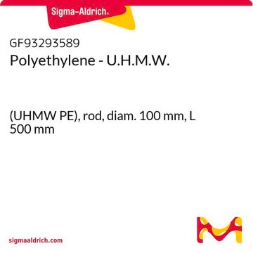 Polyethylene - U.H.M.W. (UHMW PE), rod, diam. 100&#160;mm, L 500&#160;mm
