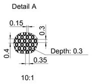 Pillar chip Fluidic 261, COP