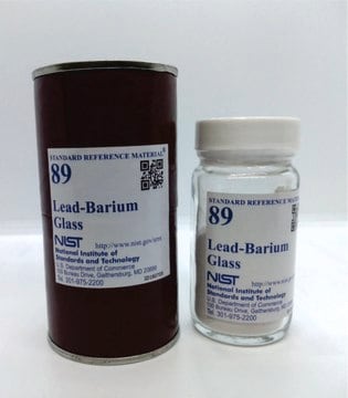 Lead barium glass NIST&#174; SRM&#174; 89