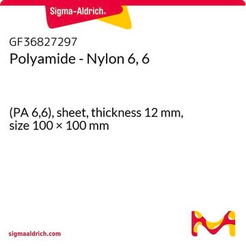 Polyamide - Nylon 6, 6 (PA 6,6), sheet, thickness 12&#160;mm, size 100 × 100&#160;mm