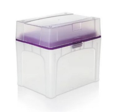 BRAND® TipBox, empty with purple tip tray for 1.250 µl tips