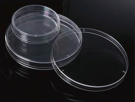 TWD BioX Petri Dish 15x60 mm, polystyrene, sterile, vented lid, stackable design