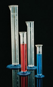 Nalgene&#174; graduated cylinders volume 500&#160;mL, accuracy: 2.6&#160;mL, polymethylpentene