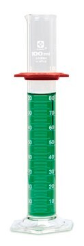 Graduated Cylinder glass, class B, capacity 100&#160;mL