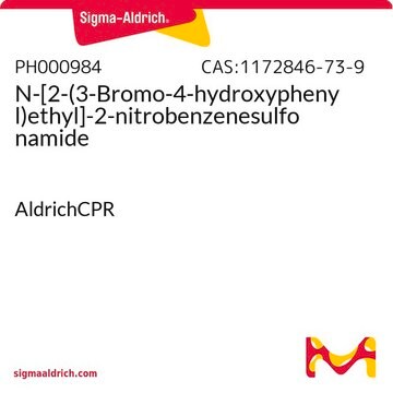 N-[2-(3-Bromo-4-hydroxyphenyl)ethyl]-2-nitrobenzenesulfonamide AldrichCPR