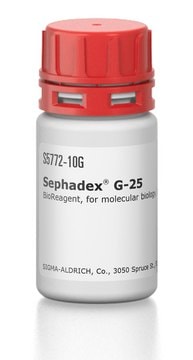 Sephadex&#174; G-25 BioReagent, DNA grade, Molecular Biology, Superfine