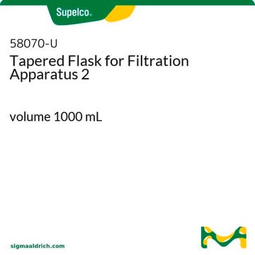 用于过滤设备 2 的锥形烧瓶 volume 1000&#160;mL