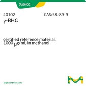 γ-BHC certified reference material, 1000 μg/mL in methanol