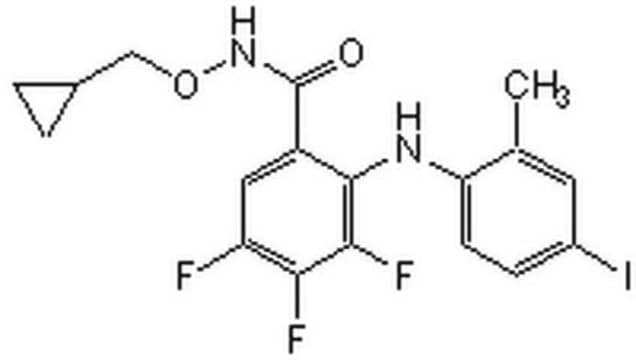 MEK Inhibitor VIII The MEK1/2 Inhibitor II, also referenced under CAS 212631-61-3, controls the biological activity of MEK1/2. This small molecule/inhibitor is primarily used for Phosphorylation &amp; Dephosphorylation applications.