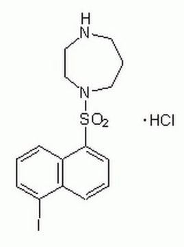ML-7, Hydrochloride A cell-permeable, potent, reversible, ATP-competitive, and selective inhibitor of myosin light chain kinase (Ki = 300 nM).