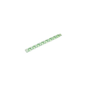 Simport Scientific Amplitube Strips of 8 Caps (Caps Only) WITH DOMED CAP GREEN